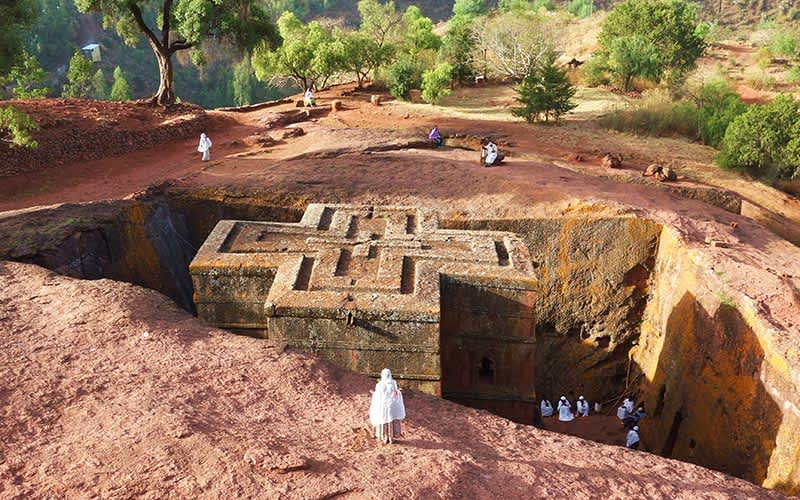 Monolitik-Kiliseler-Lalibela-Etiyopya